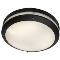 Light Efficient Design 13" Selectable watt 120/277 volt CCT Selectable Dimmable LED Ceiling Fixtures